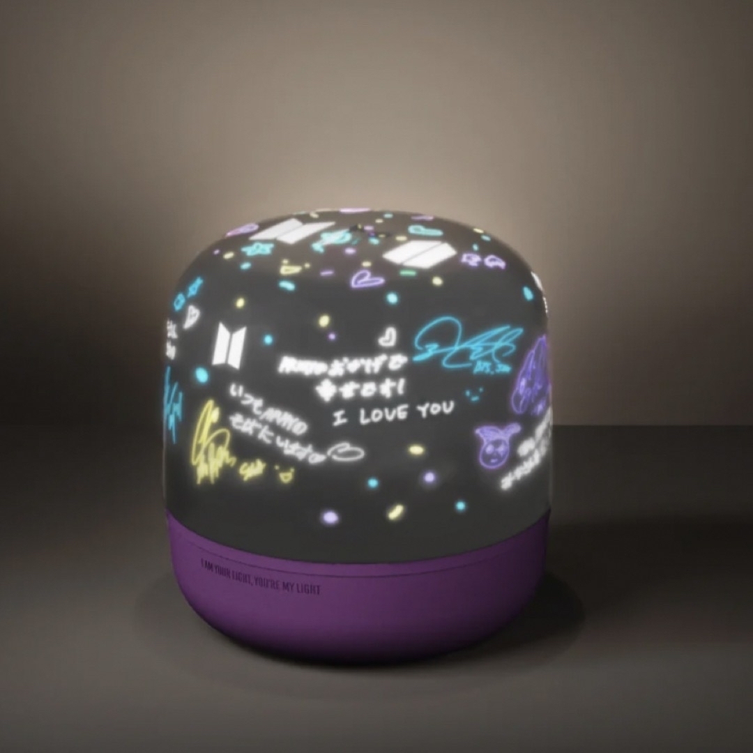 防弾少年団(BTS)(ボウダンショウネンダン)のBTS 日本限定 MUSIC BOX LIGHT 公式 未開封 エンタメ/ホビーのタレントグッズ(アイドルグッズ)の商品写真