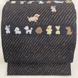 袋帯 逸品 六通 正絹 【中古】(帯)