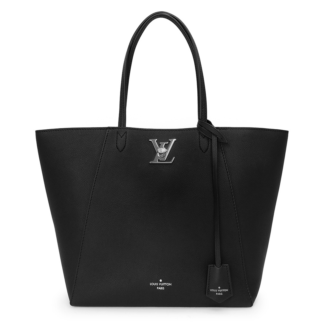 LOUIS VUITTON(ルイヴィトン)のルイ ヴィトン ロックミー カバ トートバッグ カーフスキン レザー ノワール ブラック 黒 シルバー金具 M42291 LOUIS VUITTON（未使用　展示品） レディースのバッグ(トートバッグ)の商品写真