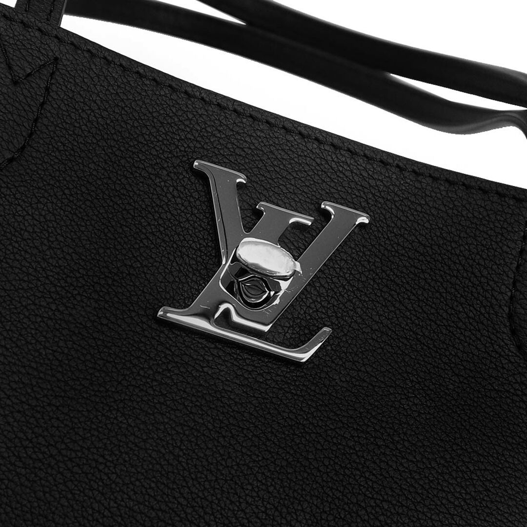 LOUIS VUITTON(ルイヴィトン)のルイ ヴィトン ロックミー カバ トートバッグ カーフスキン レザー ノワール ブラック 黒 シルバー金具 M42291 LOUIS VUITTON（未使用　展示品） レディースのバッグ(トートバッグ)の商品写真