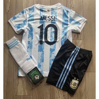 サッカーユニフォーム メッシ アルゼンチン代表 130cm キッズ 子供