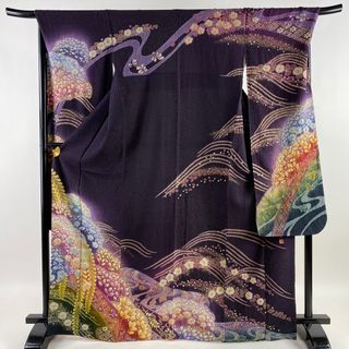 振袖 身丈168cm 裄丈69cm 正絹 逸品 【中古】(着物)