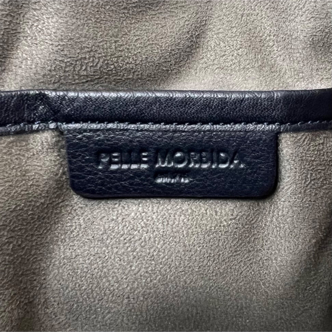 PELLE MORBIDA(ペッレ モルビダ)の人気♡美品♡シュリンクレザー♡ペッレモルビダ 2way ショルダーバッグ メンズのバッグ(ショルダーバッグ)の商品写真