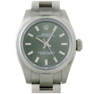 ロレックス(ROLEX)の国内正規ROLEXオイスターパーペチュアル☆ランダム176200オリーブグリーン(腕時計)