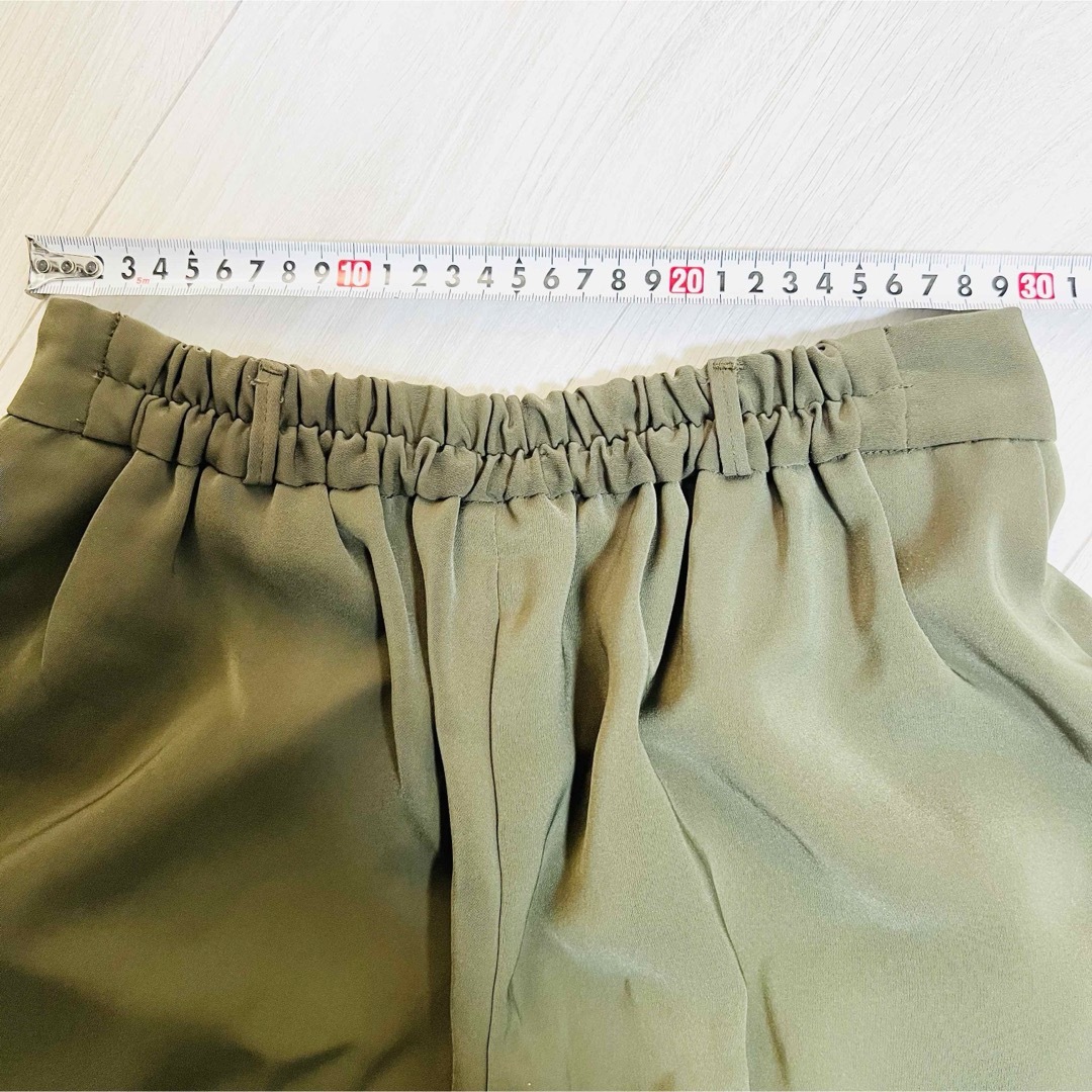 GU(ジーユー)のジーユー　ロング　キュロット　スカート　ガウチョパンツ　GU　ポケット レディースのパンツ(キュロット)の商品写真