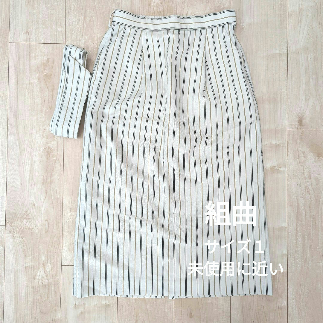 kumikyoku（組曲）(クミキョク)の組曲　春夏スカート　膝下丈　タイトスカート レディースのスカート(ひざ丈スカート)の商品写真