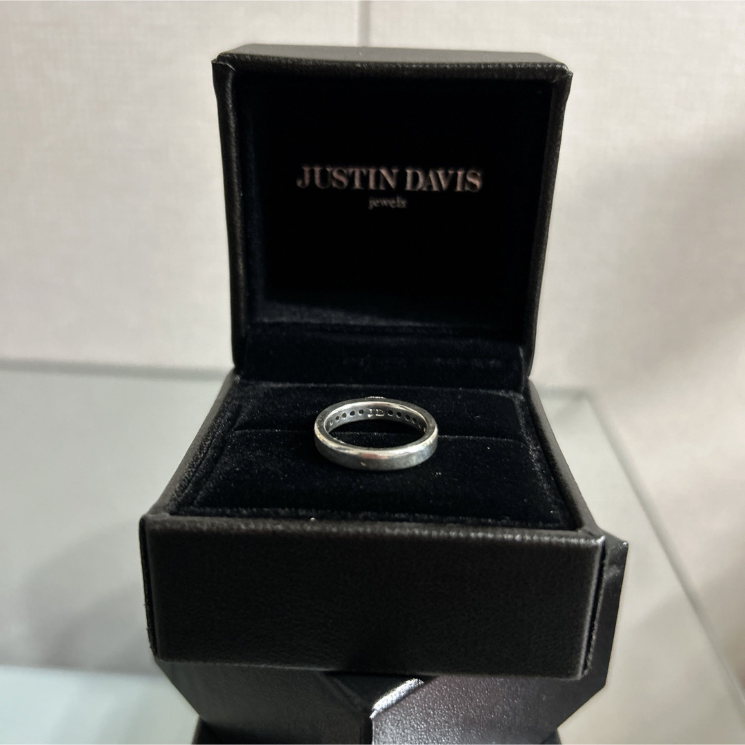 Justin Davis(ジャスティンデイビス)のJUSTIN DAVIS LOVABLE Ring 13号　オニキス メンズのアクセサリー(リング(指輪))の商品写真