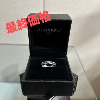 ジャスティンデイビス(Justin Davis)のJUSTIN DAVIS LOVABLE Ring 13号　オニキス(リング(指輪))