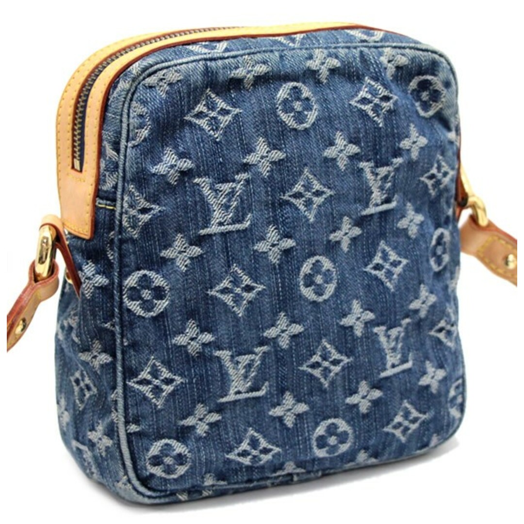 LOUIS VUITTON(ルイヴィトン)のルイヴィトン LOUIS VUITTON カメラバッグ ショルダーバッグ モノグラムデニム ブルー M95348 【65266】 レディースのバッグ(ショルダーバッグ)の商品写真