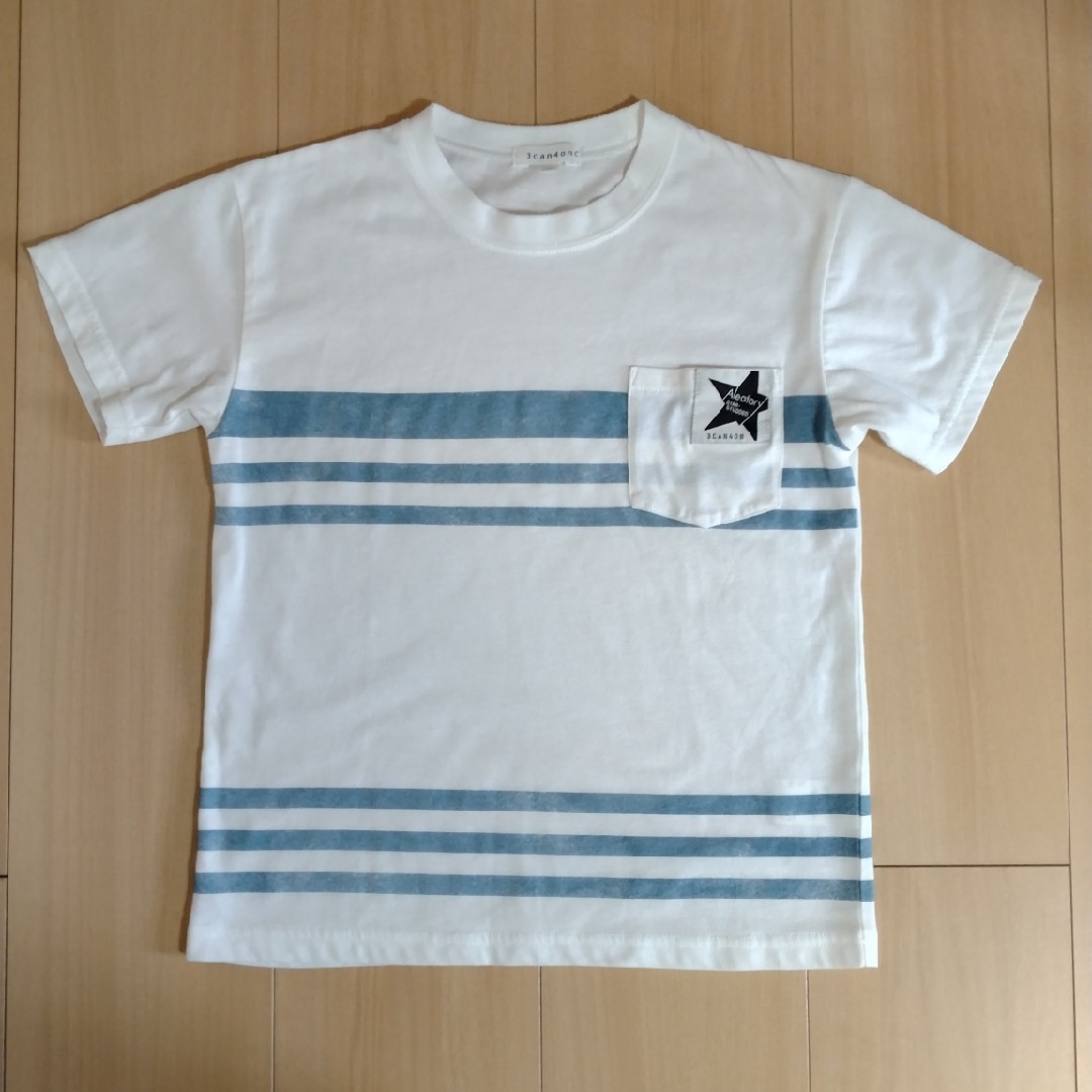 3can4on(サンカンシオン)の130Ｔシャツセット キッズ/ベビー/マタニティのキッズ服男の子用(90cm~)(Tシャツ/カットソー)の商品写真