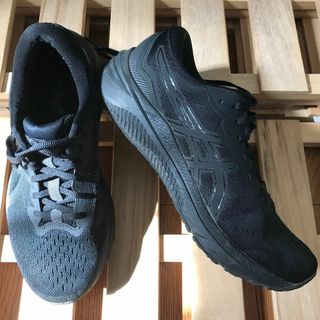 asics - アシックス GT1000 11 ランニングシューズ 26.5cm 4E 幅広 黒