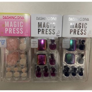 ダッシングディバ(DASHING DIVA)のダッシングディバ　マジックプレス　ネイルチップ　付け爪　フット　ペディキュア(つけ爪/ネイルチップ)