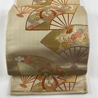 袋帯 美品 秀品 六通 正絹 【中古】(帯)