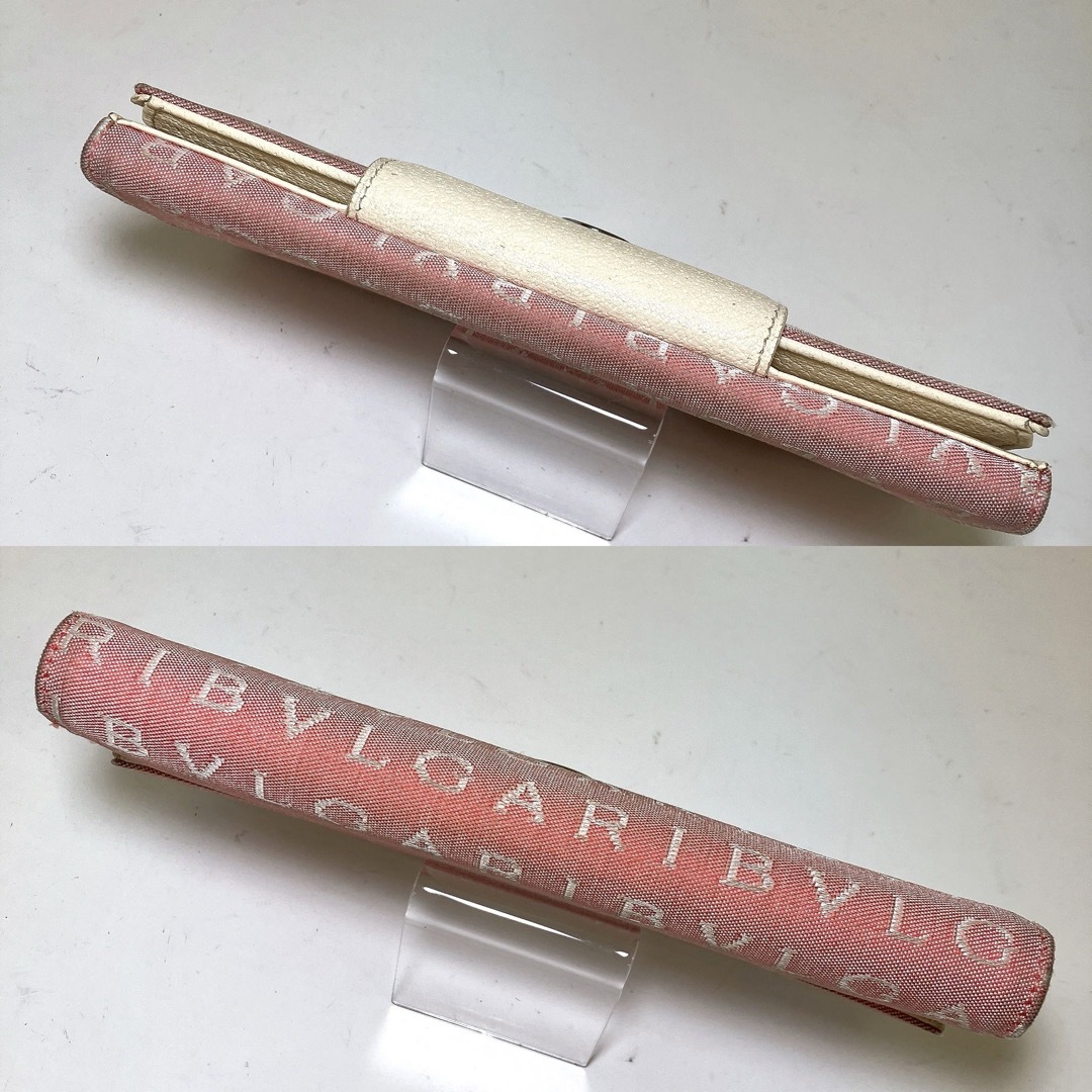 BVLGARI(ブルガリ)のＭ　BVLGARI ロゴマニア キャンバス 長財布 レディースのファッション小物(財布)の商品写真