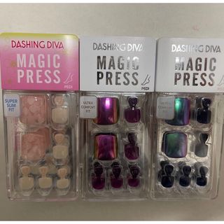 ダッシングディバ(DASHING DIVA)のダッシングディバ　マジックプレス　ネイルチップ　付け爪　フット　ペディキュア(つけ爪/ネイルチップ)