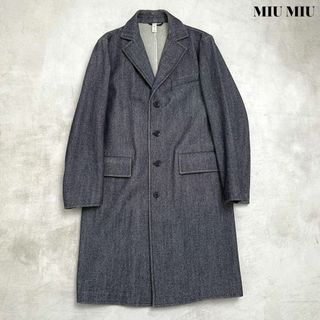 【アーカイブ】MIU MIU ミュウミュウ チェスター コート 44 美品 希少