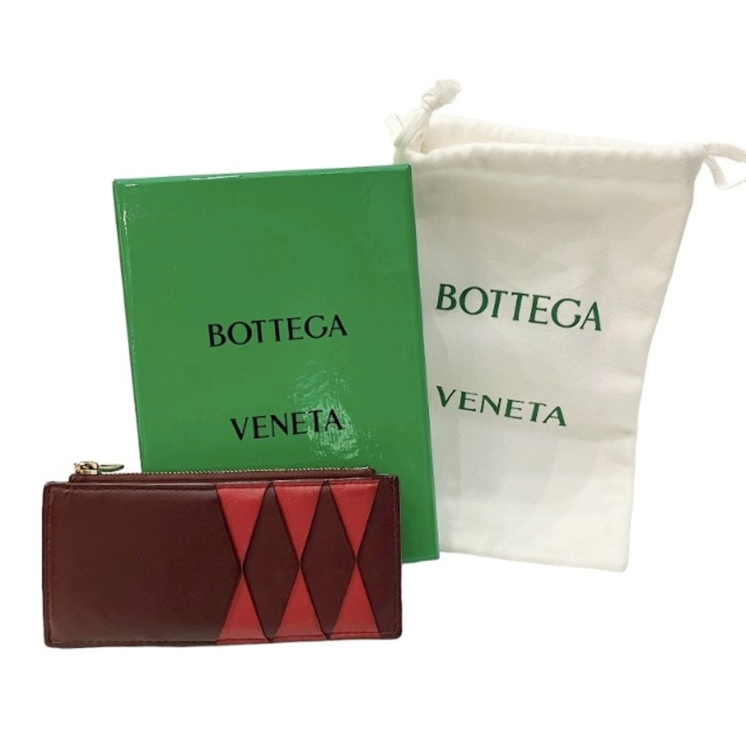 Bottega Veneta(ボッテガヴェネタ)のボッテガヴェネタ カードケース フラグメントケース ロング レザー バイカラー レディースのファッション小物(名刺入れ/定期入れ)の商品写真