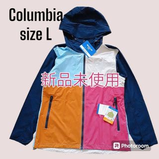 コロンビア(Columbia)のColumbia　レディース　ジャンパー　L　マンパ　キャンプ　アウトドア　売筋(ナイロンジャケット)