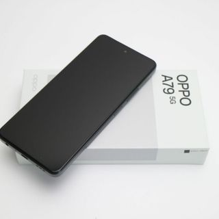 オッポ(OPPO)の新品未使用 SIMフリー OPPO A79 5G ミステリーブラック SIMロック解除済み M666(スマートフォン本体)