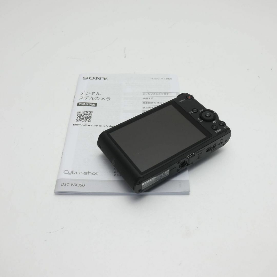 SONY(ソニー)の新品 DSC-WX350 ブラック  M666 スマホ/家電/カメラのカメラ(コンパクトデジタルカメラ)の商品写真