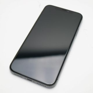 アイフォーン(iPhone)の超美品 SIMフリー iPhoneX 64GB スペースグレイ  M666(スマートフォン本体)