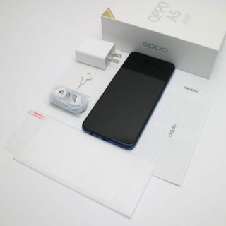 オッポ(OPPO)のOPPO A5 2020 ブルー スマホ 白ロム M666(スマートフォン本体)