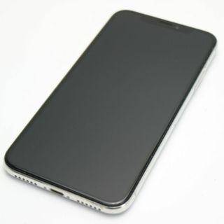 アイフォーン(iPhone)の超美品 SIMフリー iPhoneX 256GB シルバー  M666(スマートフォン本体)