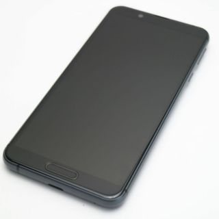 シャープ(SHARP)の新品同様 SIMフリー SH-M12 ブラック  M666(スマートフォン本体)