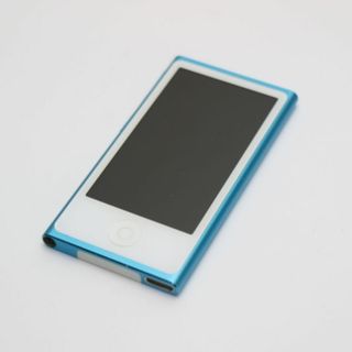 アイポッド(iPod)の超美品 iPod nano 第7世代 16GB ブルー  M666(ポータブルプレーヤー)