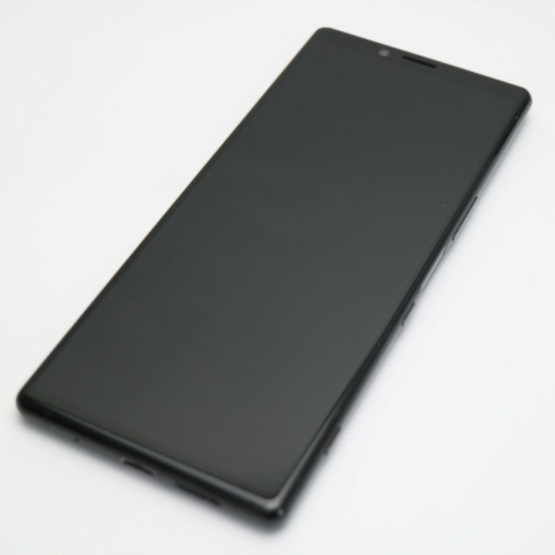 SONY(ソニー)のSOV40 Xperia 1 ブラック  M666 スマホ/家電/カメラのスマートフォン/携帯電話(スマートフォン本体)の商品写真