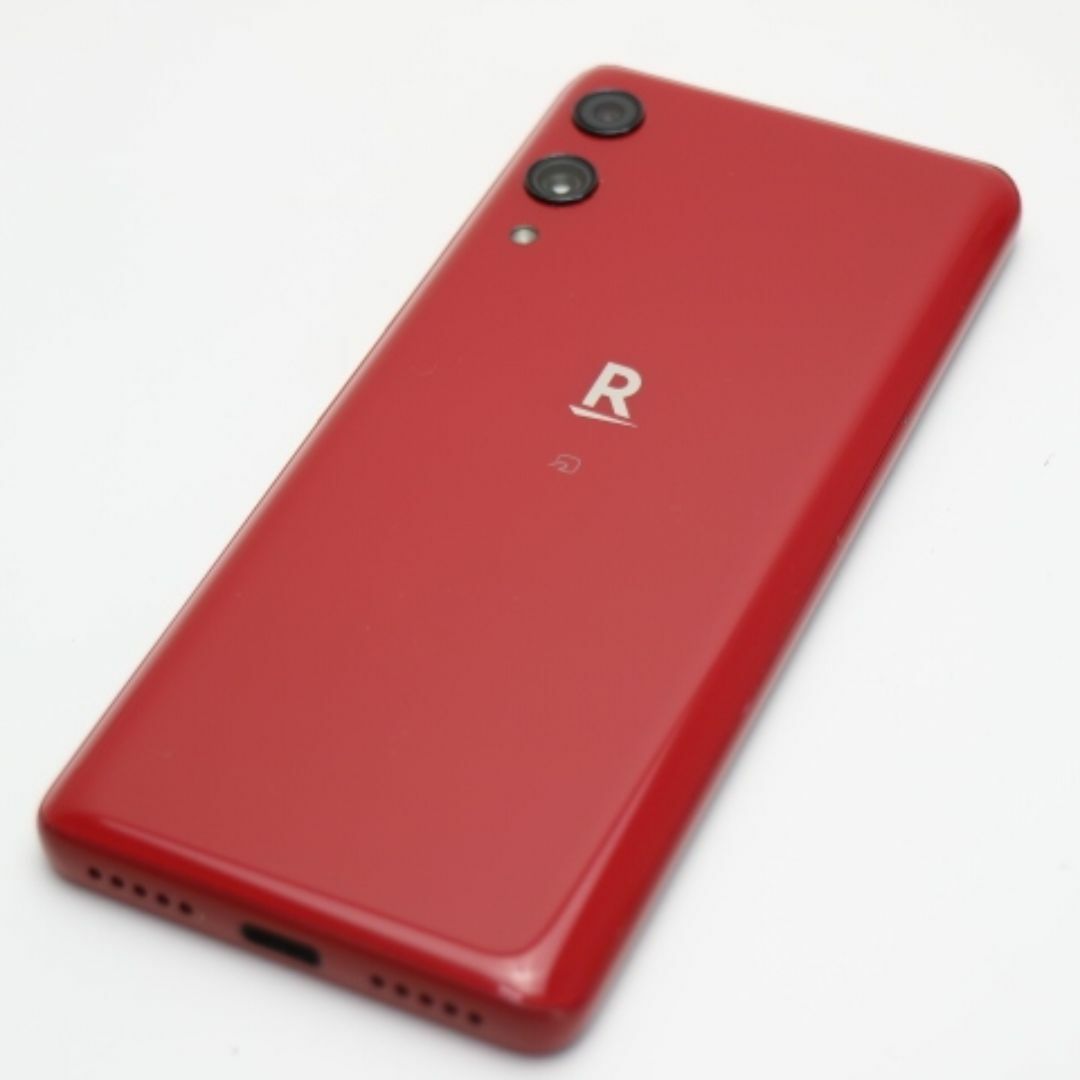 ANDROID(アンドロイド)の超美品 Rakuten Hand  クリムゾンレッド M666 スマホ/家電/カメラのスマートフォン/携帯電話(スマートフォン本体)の商品写真