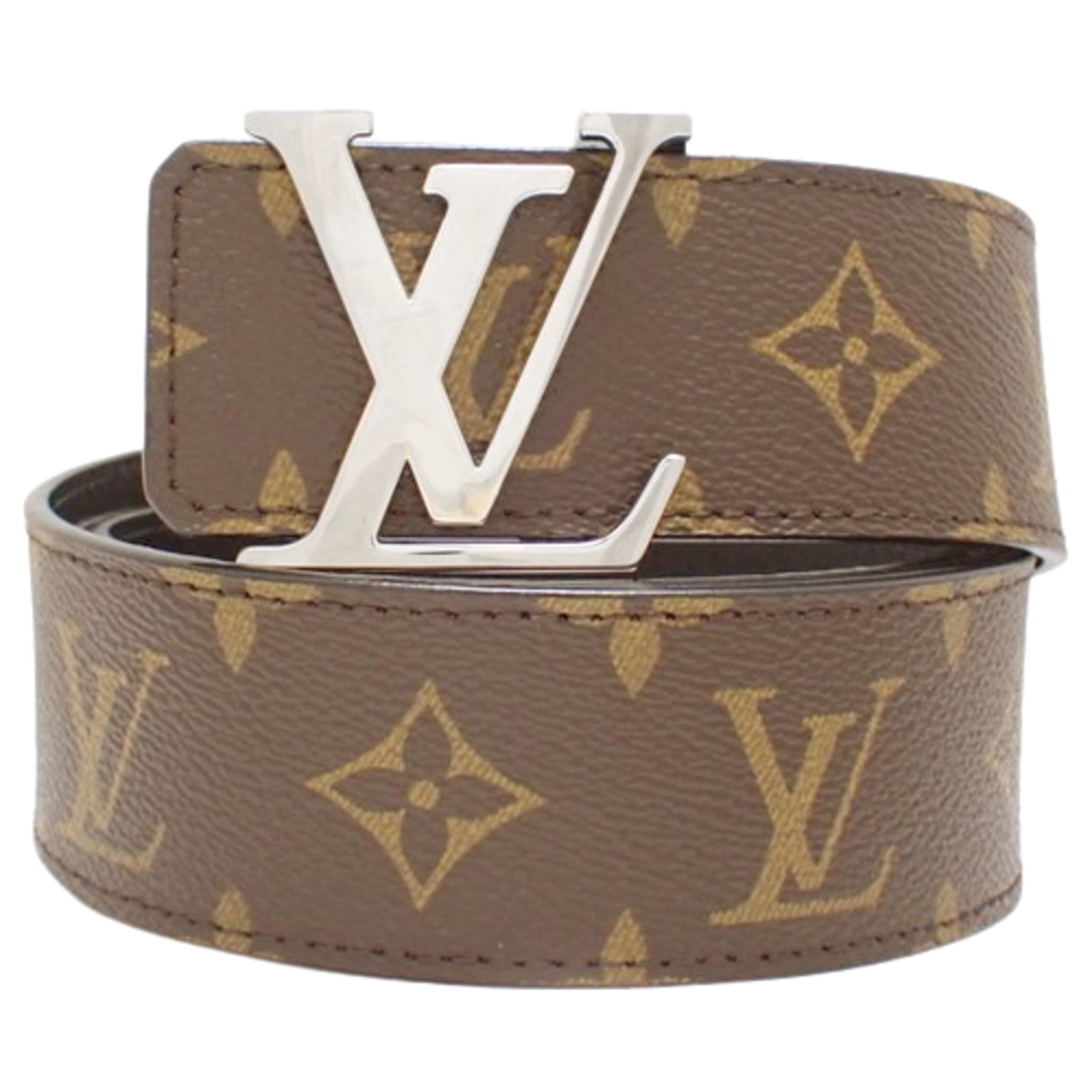 LOUIS VUITTON(ルイヴィトン)のLOUIS VUITTON(ルイ・ヴィトン) モノグラム ベルト・LV イニシャル 40MM ベルト アパレル 服飾小物 ファッション小物 リバーシブル 110/44 モノグラムキャンバス カーフ ブラウン茶 ブラック黒 シルバー金具 M9821Q(2024年5月現在現行品) メンズ 40802095306【中古】【アラモード】 メンズのファッション小物(ベルト)の商品写真