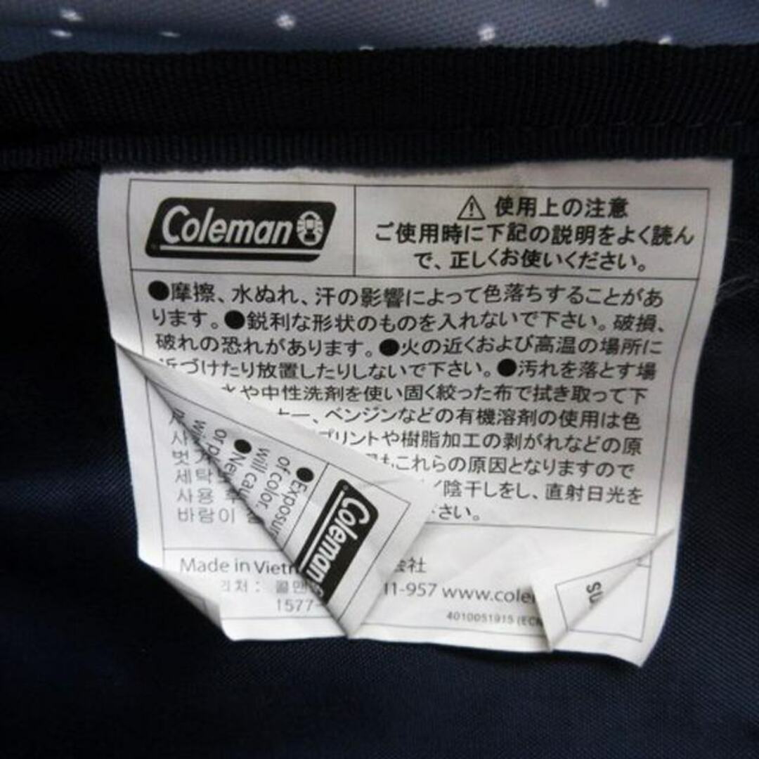 Coleman(コールマン)のコールマン リュックサック デイパック ドット アウトドア ネイビー レディースのバッグ(リュック/バックパック)の商品写真