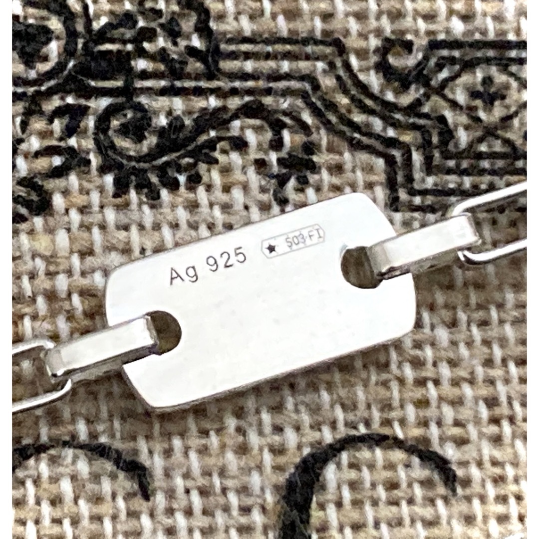 Gucci(グッチ)の美品/未使用に近い 正規品 グッチ スクエアチェーンネックレス(約50cm) レディースのアクセサリー(ネックレス)の商品写真