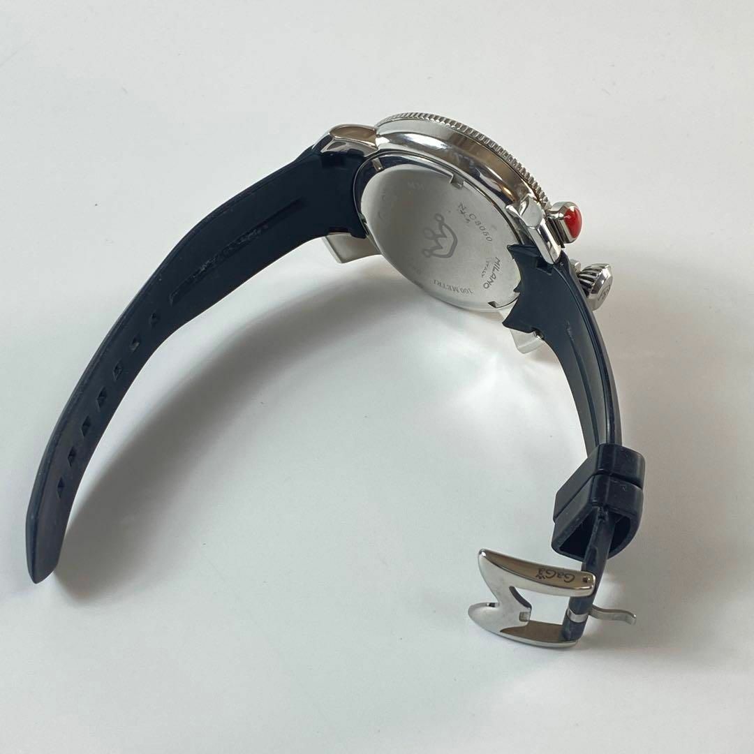 GaGa MILANO(ガガミラノ)のガガミラノ GaGa MILANO マヌアーレ48クロノグラフ クォーツ ラバー メンズの時計(その他)の商品写真