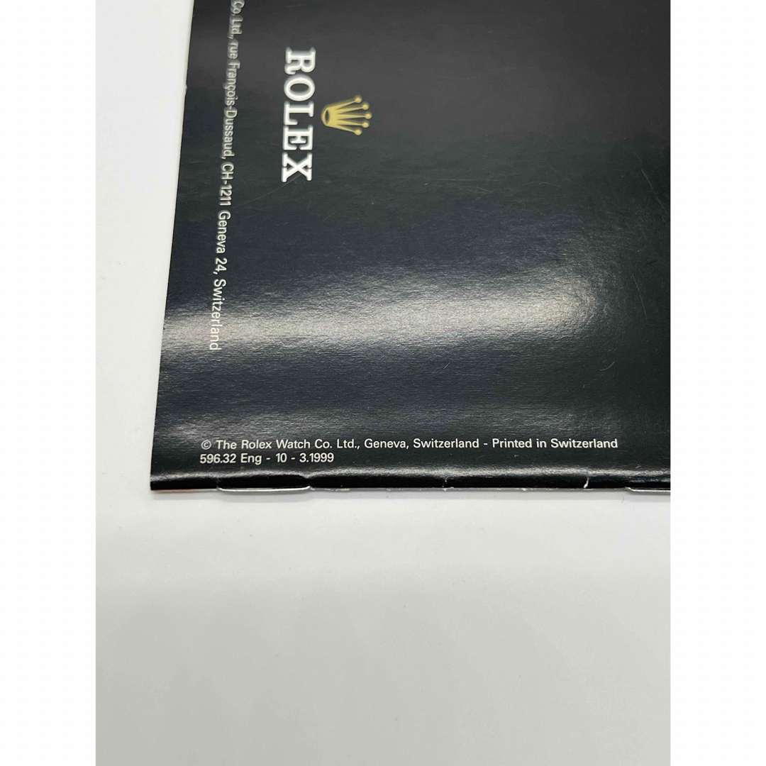 ROLEX(ロレックス)のロレックス ROLEX デイトナ冊子 1999年 A番16520 16523 メンズの時計(その他)の商品写真