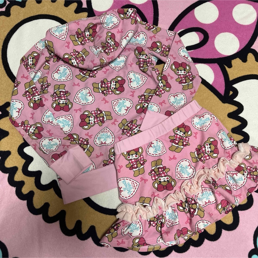 EARTHMAGIC(アースマジック)のアースマジック♡セットアップ キッズ/ベビー/マタニティのキッズ服女の子用(90cm~)(ワンピース)の商品写真