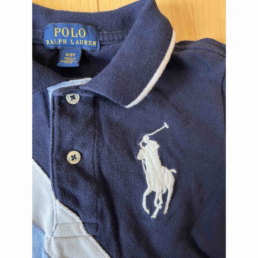 POLO RALPH LAUREN(ポロラルフローレン)のポロラルフローレン 半袖 半袖シャツ Tシャツ ポロシャツ ビックポニー 100 キッズ/ベビー/マタニティのキッズ服男の子用(90cm~)(Tシャツ/カットソー)の商品写真