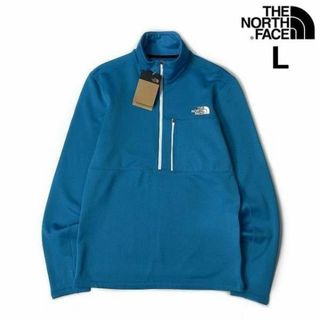 ザノースフェイス(THE NORTH FACE)のノースフェイス フリース US限定 裏起毛(L)青 水色 180915(その他)