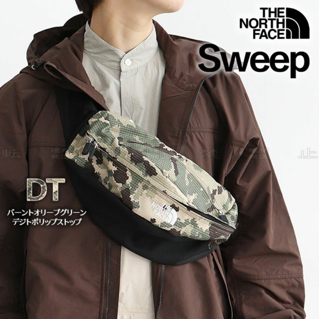 THE NORTH FACE(ザノースフェイス)のザ ノースフェイス スウィープ ウエストポーチ DT カモ柄 メンズのバッグ(ボディーバッグ)の商品写真