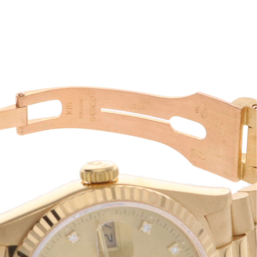 ROLEX(ロレックス)のロレックス デイデイト オイスターパーペチュアル 腕時計 時計 18金 K18イエローゴールド 18238 自動巻き メンズ 1年保証 ROLEX  中古 メンズの時計(腕時計(アナログ))の商品写真