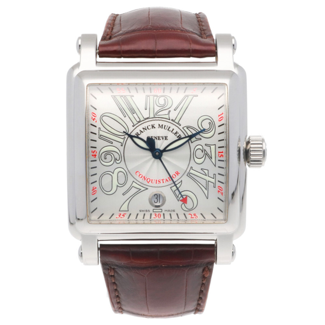 FRANCK MULLER(フランクミュラー)のフランクミュラー コンキスタドール コルテス 腕時計 時計 ステンレススチール 10000HSC 自動巻き メンズ 1年保証 FRANCK MULLER  中古 メンズの時計(腕時計(アナログ))の商品写真