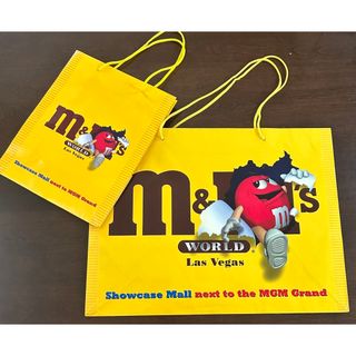 エムアンドエムアンドエムズ(m&m&m's)のエムアンドエムズ　m&m’s ショッピングバック　紙袋(その他)