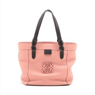 LOEWE - ロエベ フスタ レザー  ピンク レディース トートバッグ