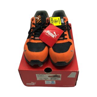 ◇◇PUMA プーマ 安全靴 26.0cm 箱付き 64.323.0 オレンジ