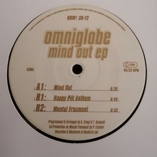 90s トランス 12 Omniglobe Mind Out ep(その他)