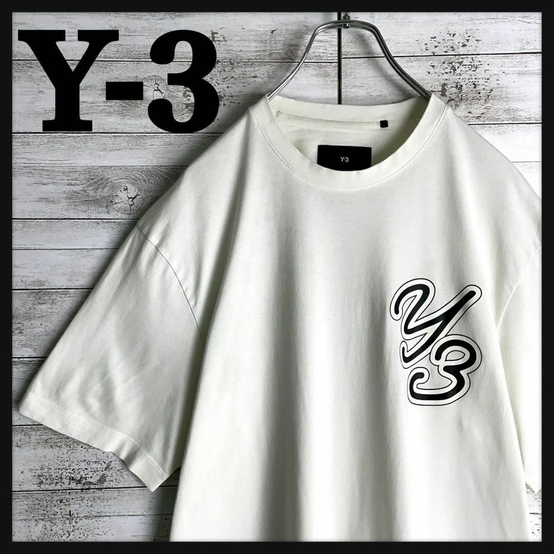 Y-3(ワイスリー)の9437【近年モデル】Y-3☆ワンポイントロゴ定番カラーtシャツ　入手困難 メンズのトップス(Tシャツ/カットソー(半袖/袖なし))の商品写真