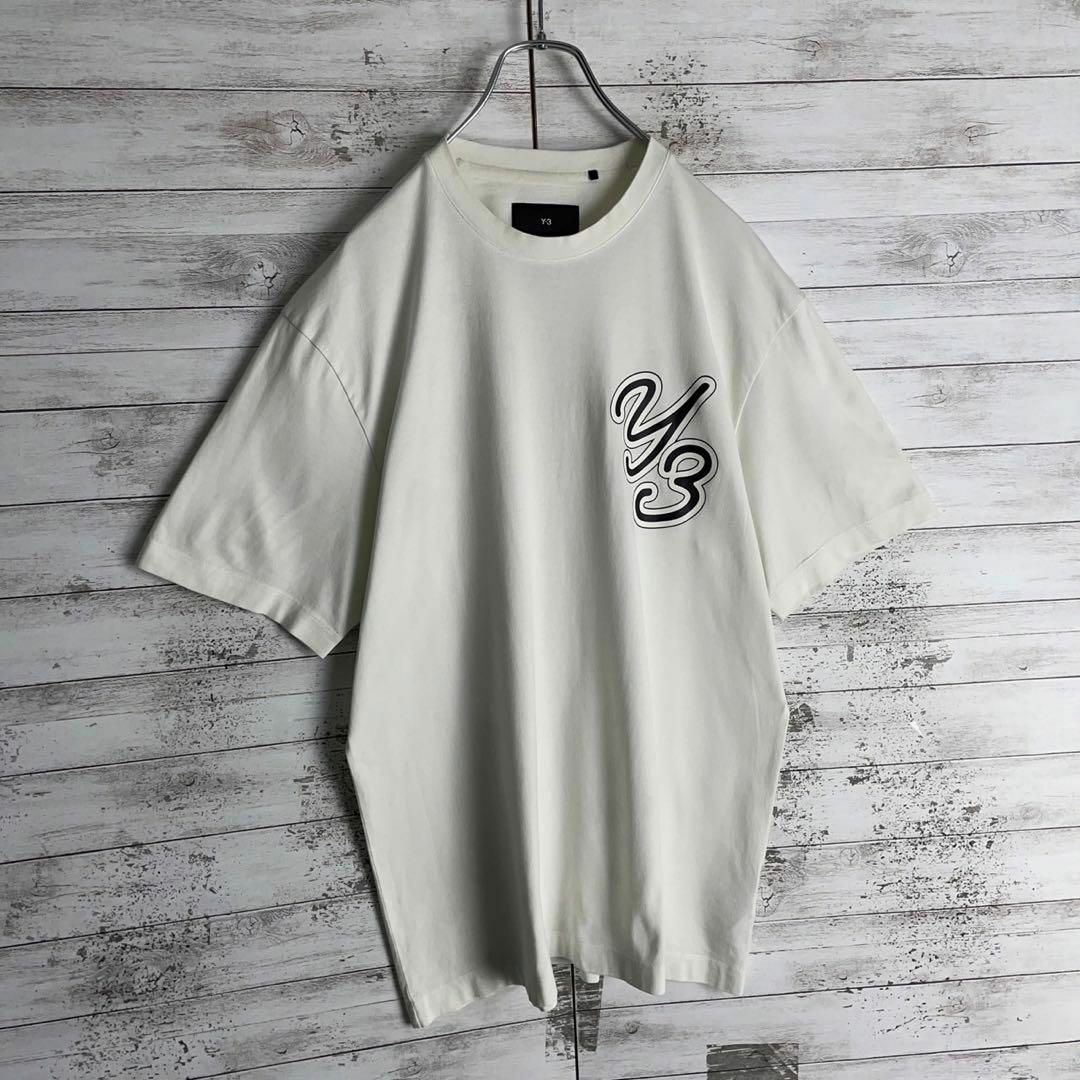 Y-3(ワイスリー)の9437【近年モデル】Y-3☆ワンポイントロゴ定番カラーtシャツ　入手困難 メンズのトップス(Tシャツ/カットソー(半袖/袖なし))の商品写真