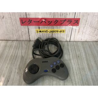 3-▲動作未確認 セガサターン コントローラー HSS-0101 グレー SEGA 汚れ有り(その他)