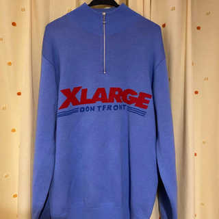 XLARGE - エクストララージ　セーター　ハーフジップ